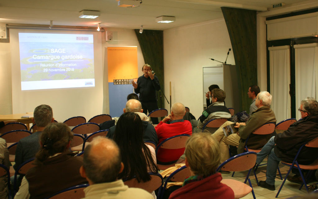 Réunion d’information sur le Schéma d’Aménagement et de Gestion des Eaux Camargue Gardoise
