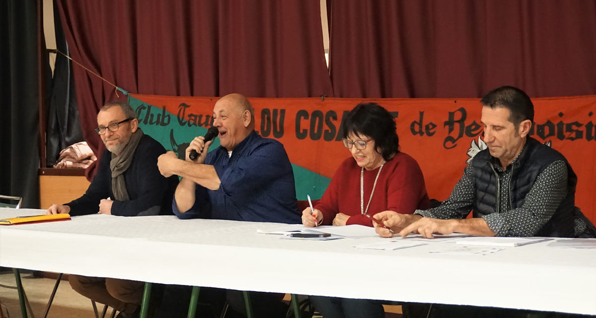 Le Club Taurin Lou Cosaque en Assemblée à Beauvoisin