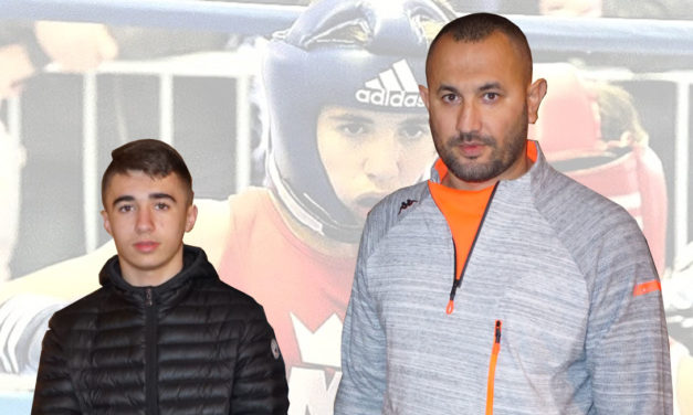 Lenny Voisin  vice champion de boxe amateur