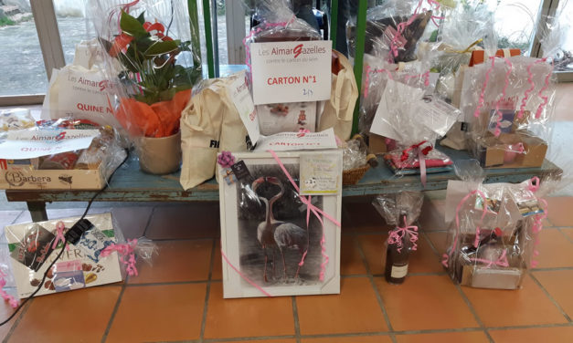 Les Aimargazelles ont organisé leur premier loto à Aimargues