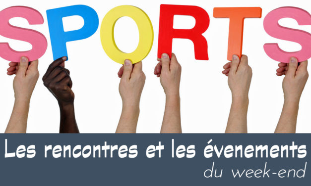 L’AGENDA SPORTIF DU 9 AU 10 FÉVRIER 2019