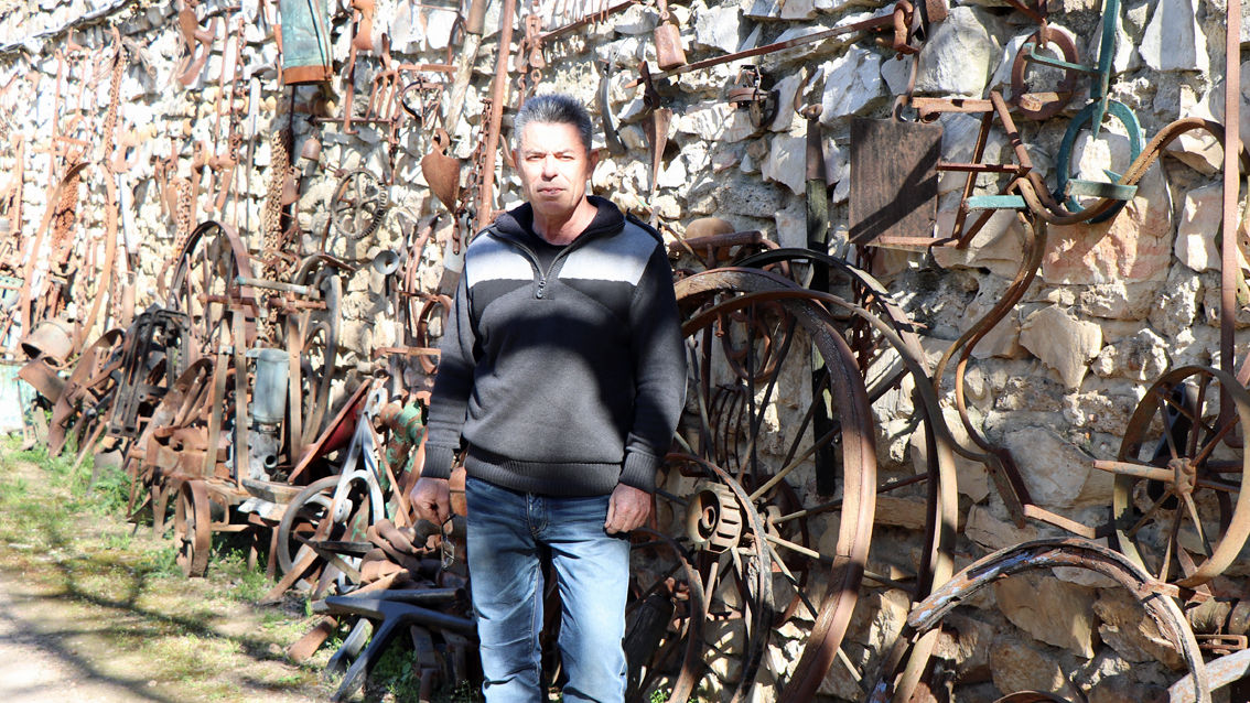 Hervé Almuneau redonne une âme aux outils d’antan