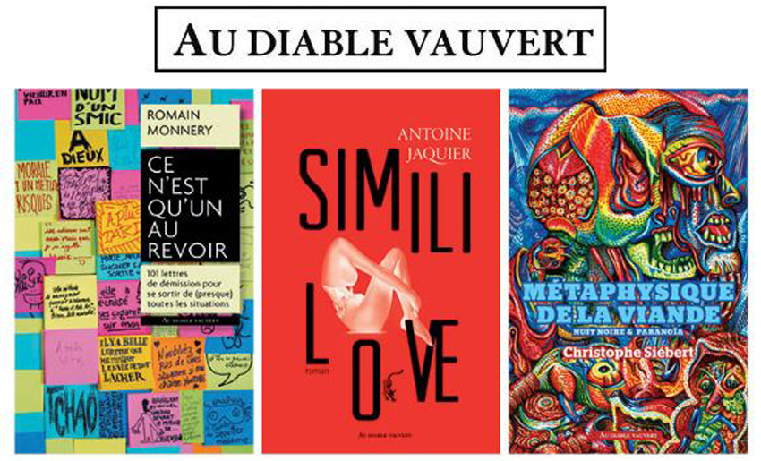 Au diable vauvert au Salon du livre de Paris du 15 au 18 mars – Stand M64