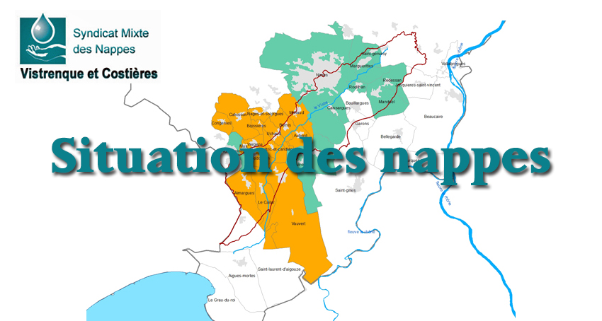 La situation des nappes au 1er mars 2019
