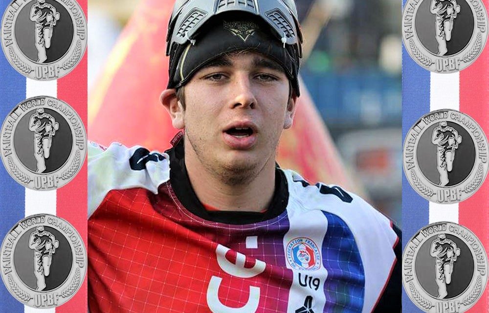 Arthur Werquin, vice-champion du monde de Paintball