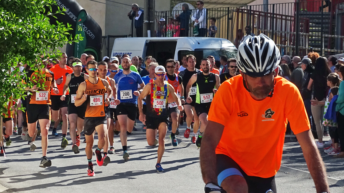Belle réussite pour la 11ème  édition de la Foulée des Costières