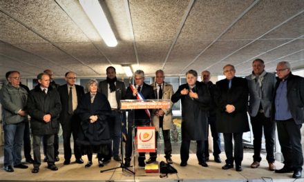 Inauguration du bassin écrêteur de crue d’Aubord