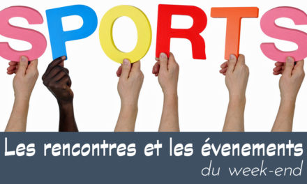 Agenda sportif du 13 au 14 avril 2019