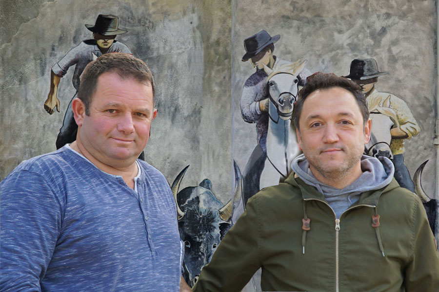 Début des festivités avec le Comité des Fêtes de Beauvoisin