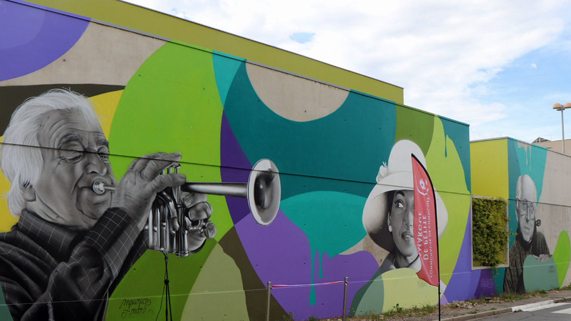 École de musique : Trois immenses artistes immortalisés par Pyrate