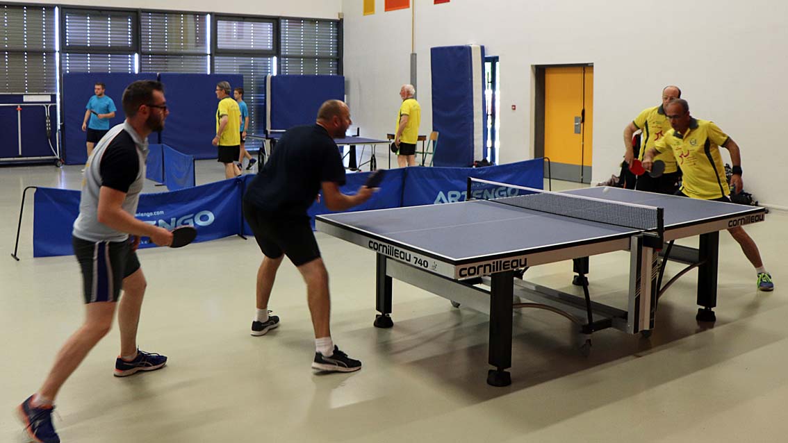 Championnat de tennis de table : Sous le signe de la convivialité