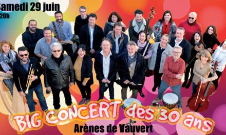 BIG CONCERT des 30 ans de l’École de musique de Petite Camargue