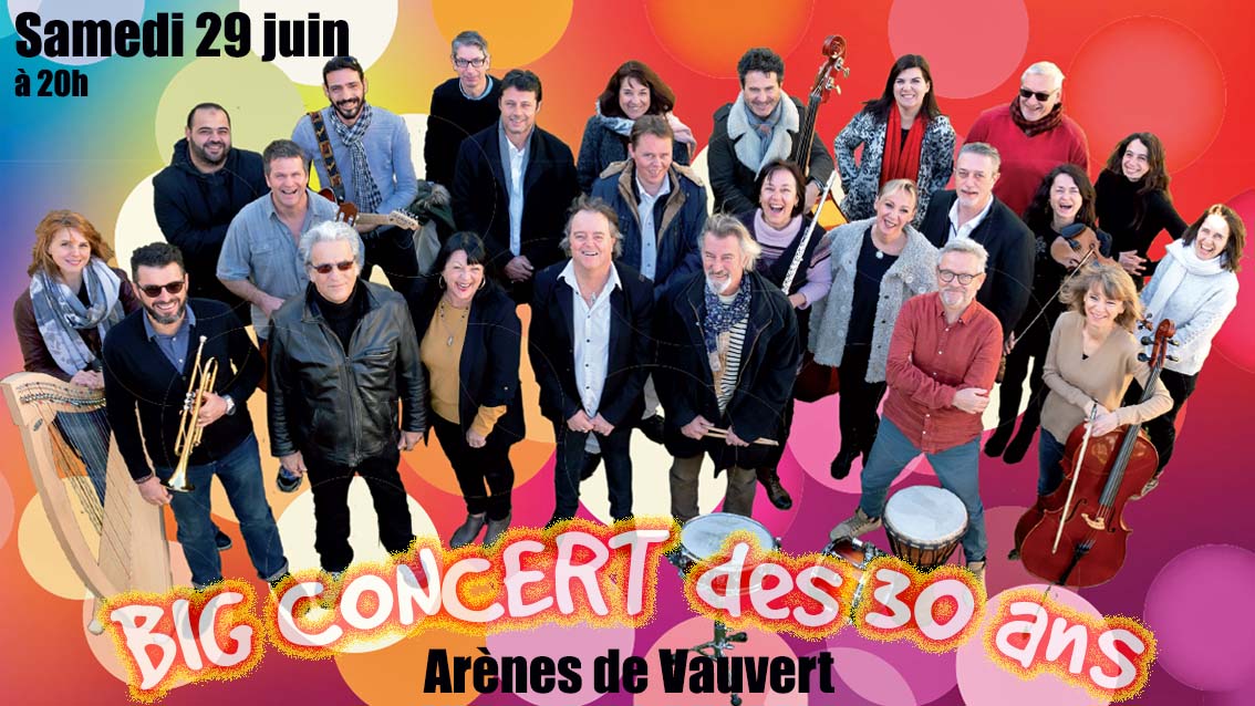 BIG CONCERT des 30 ans de l’École de musique de Petite Camargue