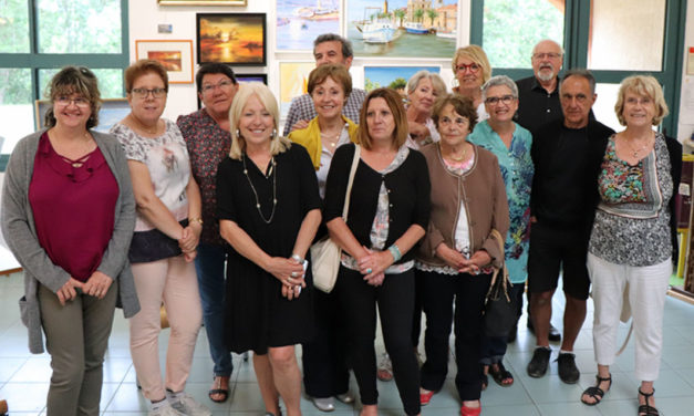 L’association Terre de lumière a présenté ses œuvres au port de Gallician