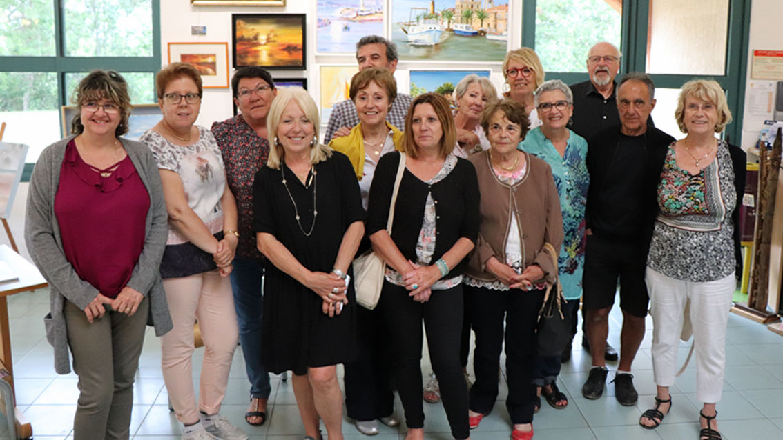 L’association Terre de lumière a présenté ses œuvres au port de Gallician