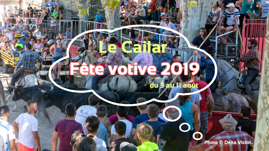 C’est la fête au Cailar du 3 au 11 août