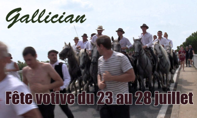 C’est la fête à Gallician du 23 au 28 juillet