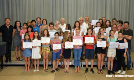 À l’école de musique, la remise des diplômes clôture une riche année scolaire