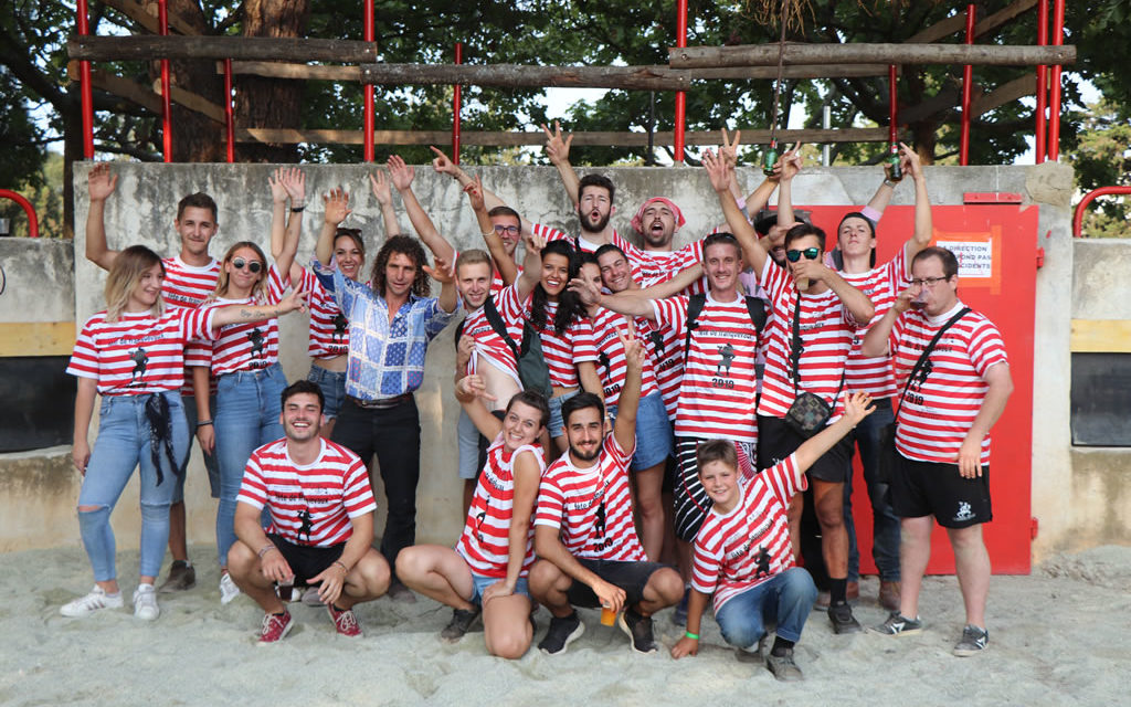 Apéritifs sous les pins à la vote de Franquevaux