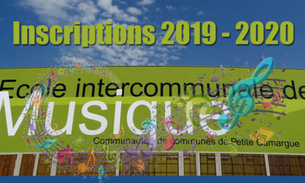 Inscriptions à l’école de musique de Petite Camargue