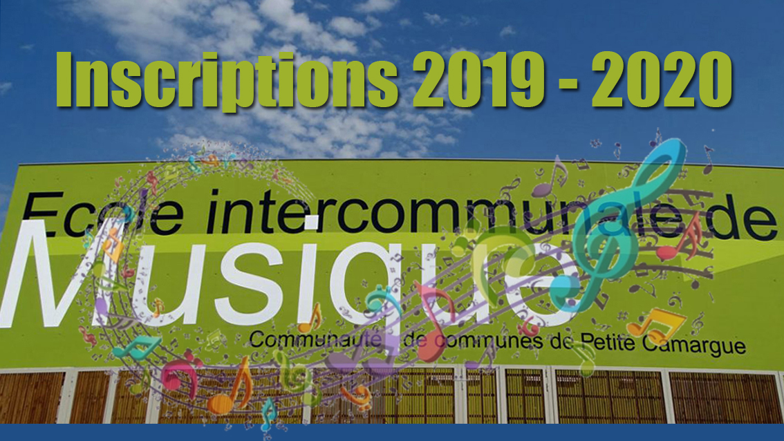 Inscriptions à l’école de musique de Petite Camargue