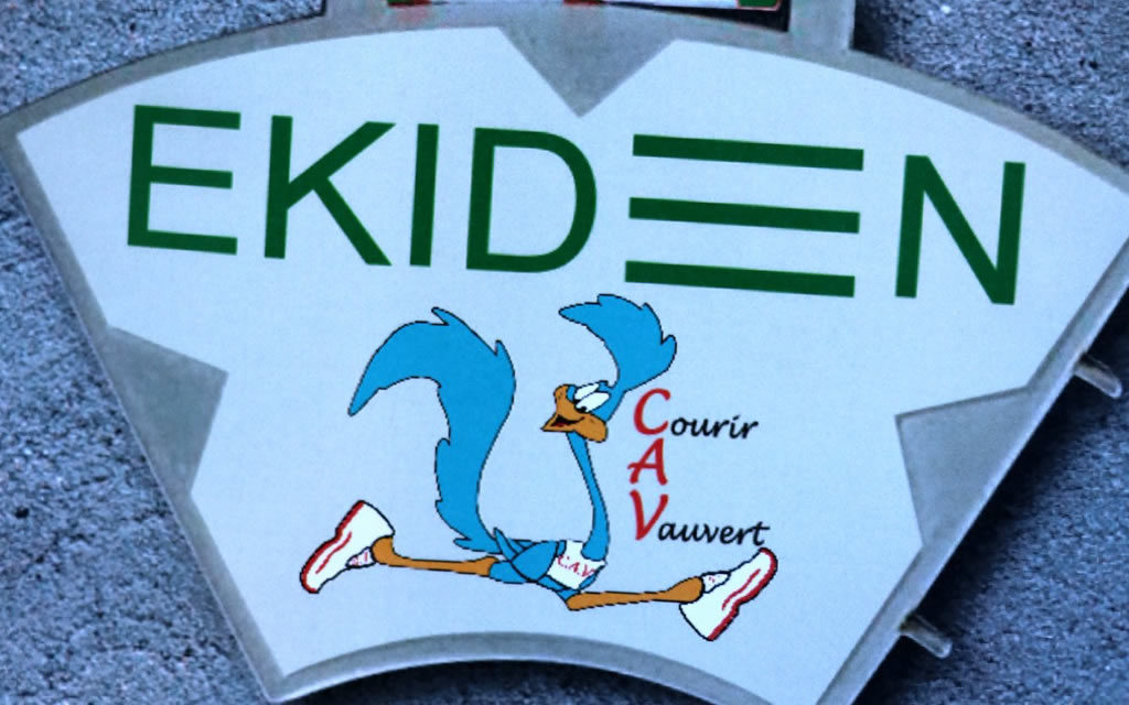 Une toute nouvelle médaille pour le bip bip Ekiden