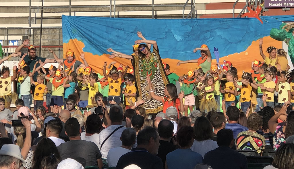 Le roi Lion joué par le centre de loisirs de Vauvert