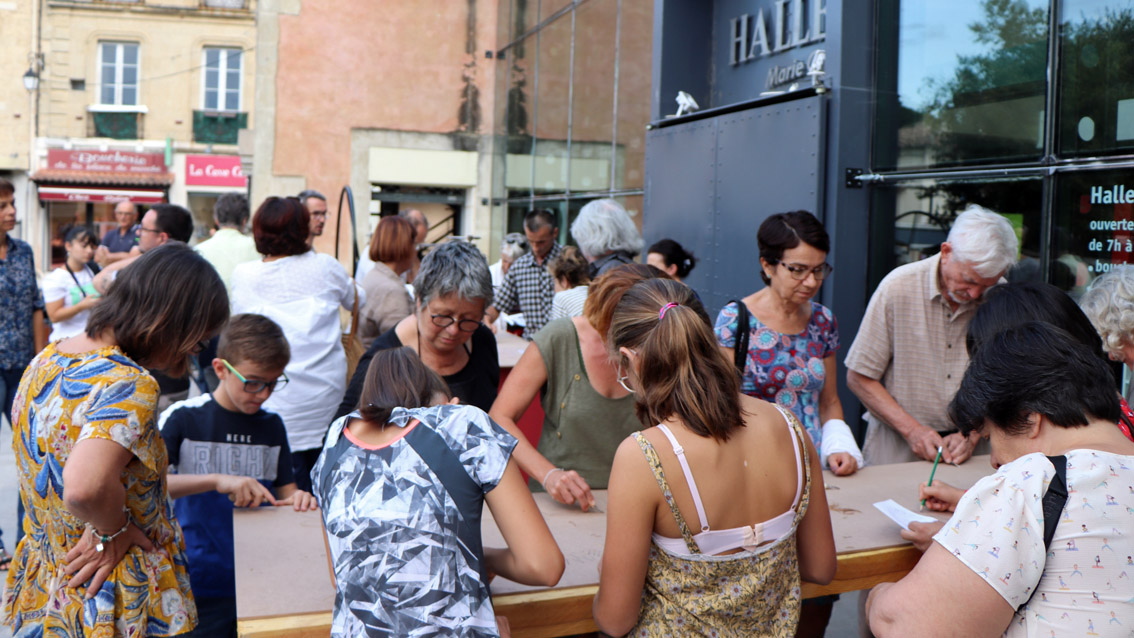 La grande gougerie, une oeuvre d’art collective