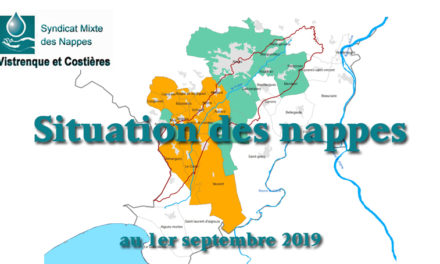 Situation de la nappe de La Vistrenque