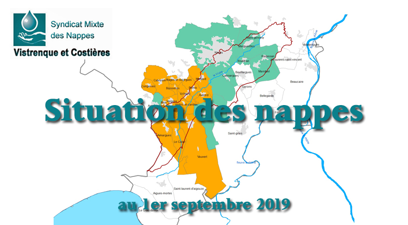 Situation de la nappe de La Vistrenque