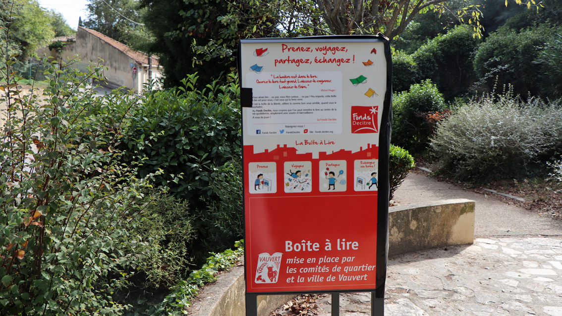 Boîtes à lire : Elles seront mise en service ce dimanche