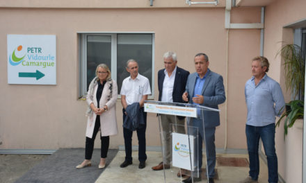 Inauguration des nouveaux locaux du PETR Vidourle Camargue