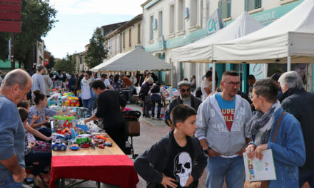 Joli succès pour la fête du marché à Vauvert