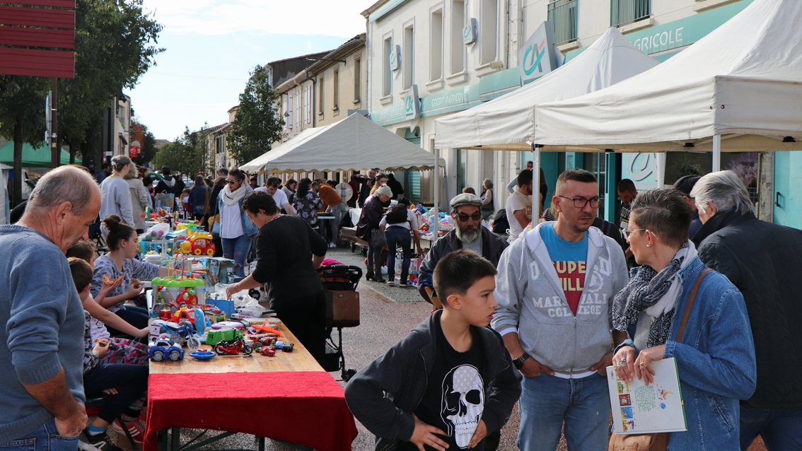 Joli succès pour la fête du marché à Vauvert
