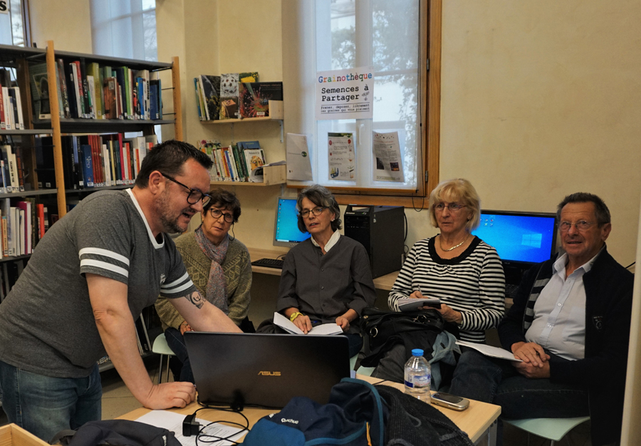 Beauvoisin : Atelier d’initiation à l’informatique.