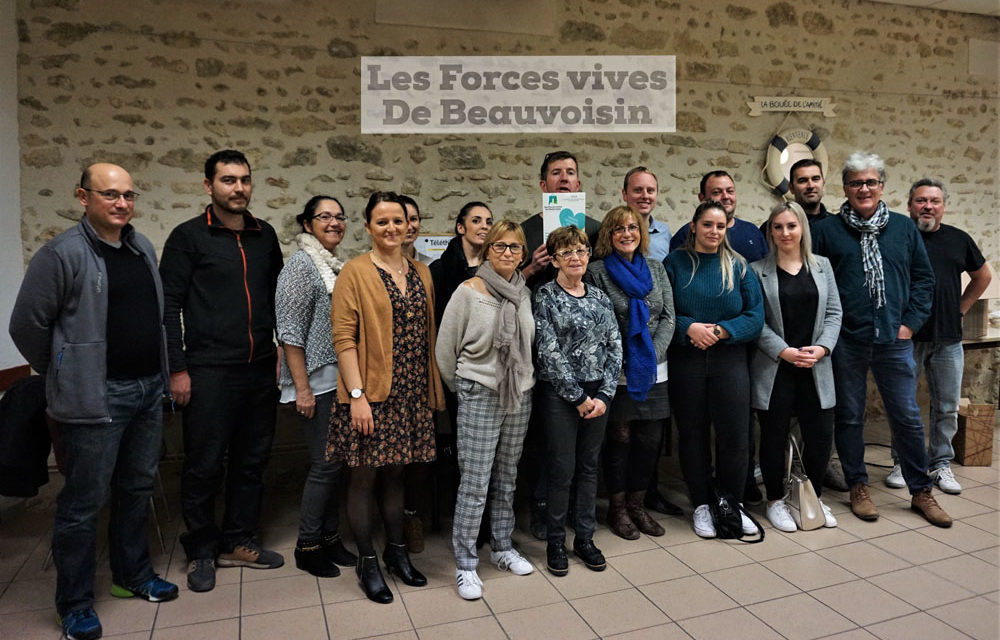 Association des forces vives de Beauvoisin en plein élan.