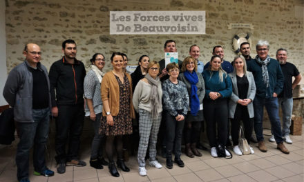 Association des forces vives de Beauvoisin en plein élan.