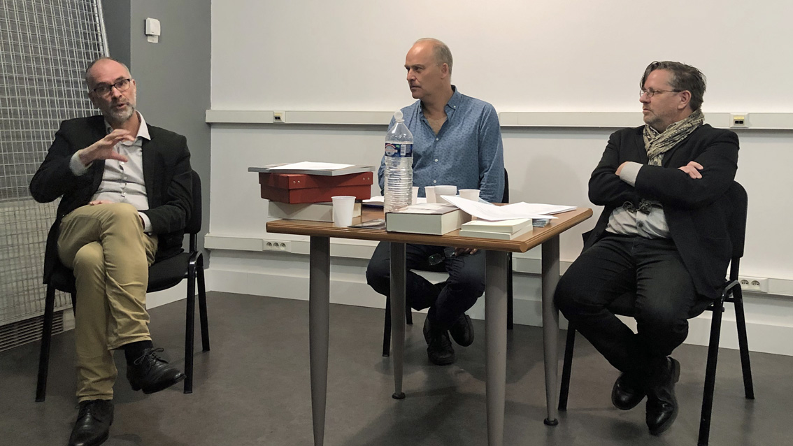 Soirée lecture à la médiathèque de Vauvert avec le poète danois Morten Sondergaard