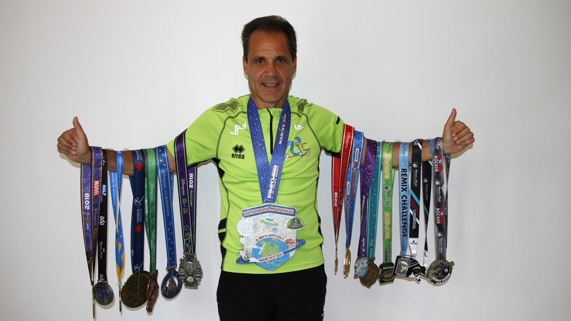 Rémi Boileau fête son 200ème marathon