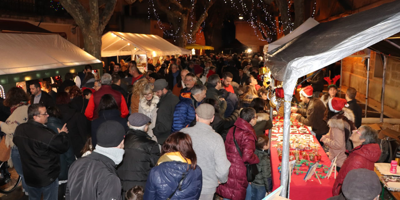 Un monde fou pour le marché de Noël du Cailar