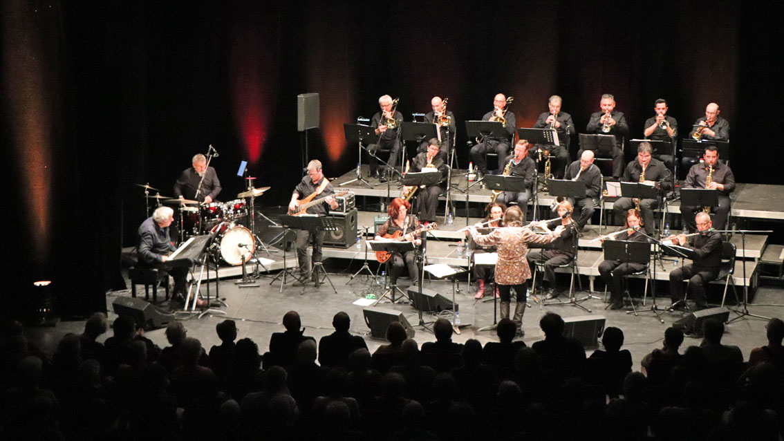 Le Big Band de Petite Camargue très applaudi à Vergèze-Espace