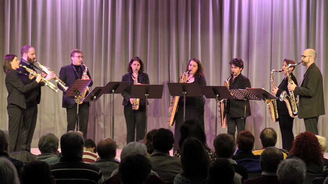 Beau moment musical avec l’ensemble Vice Versax à l’auditorium de l’école de musique