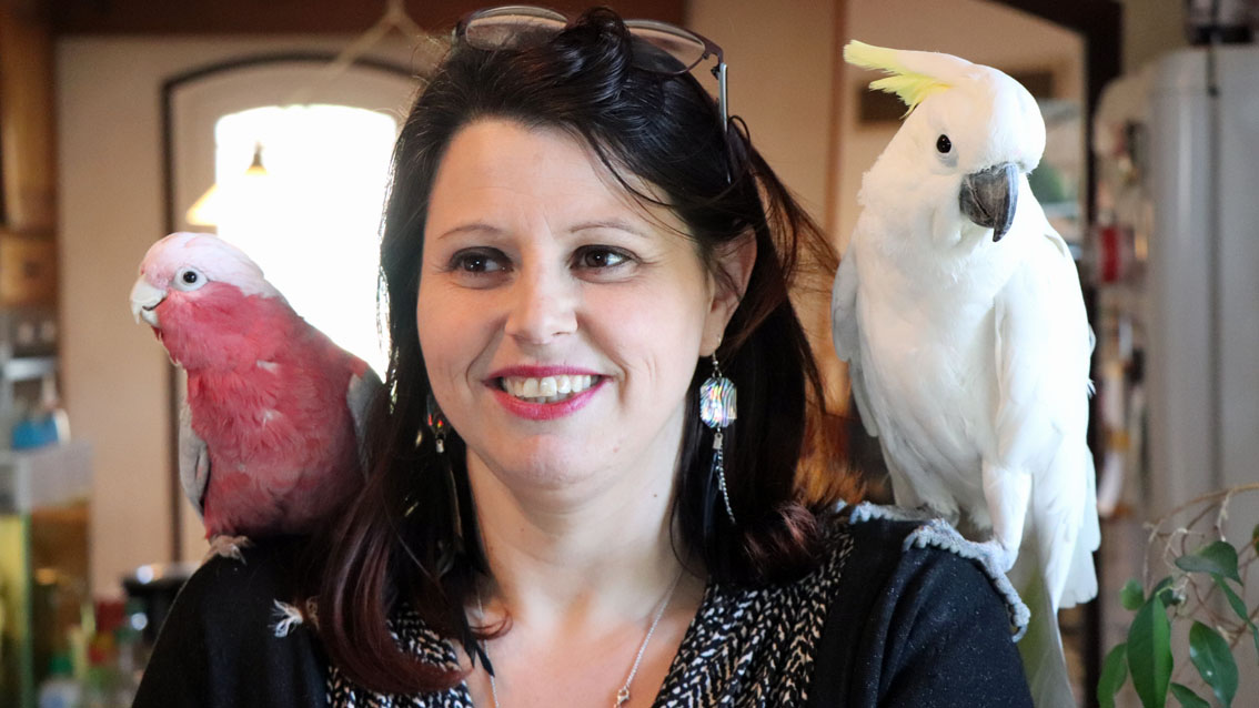 Caroline Marcaire, la passion des oiseaux
