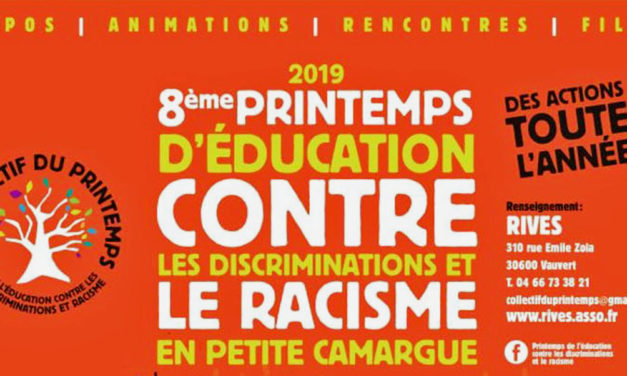 Le printemps d’Éducation contre les discriminations et le racisme fait le bilan 2019