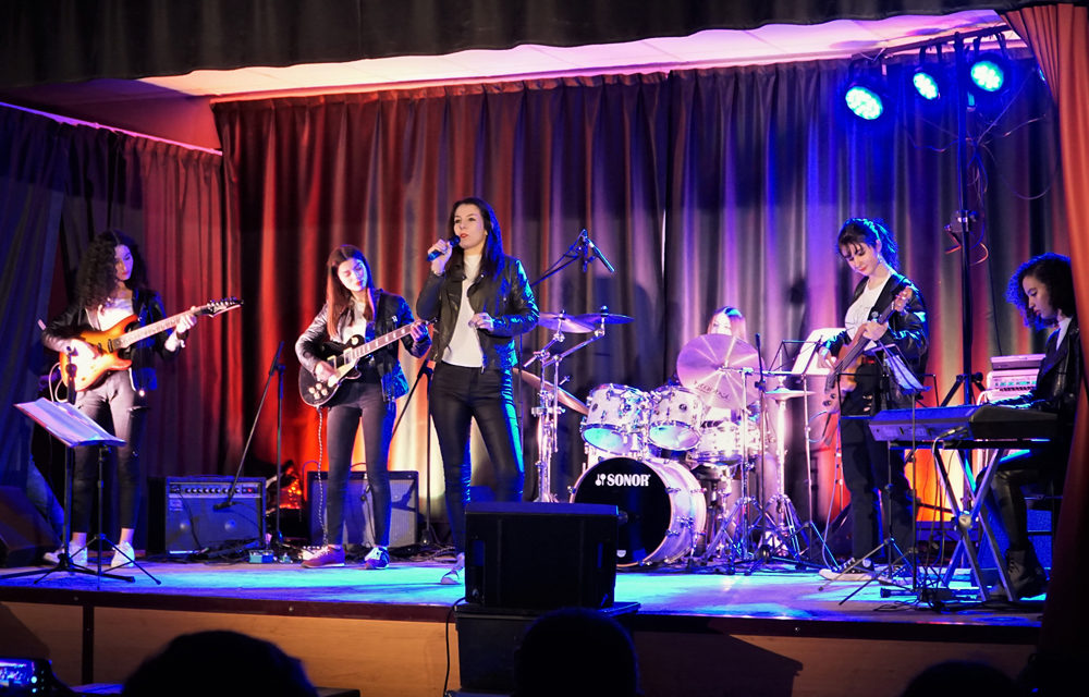 Concert de rock par l’ecole de musique de Petite Camargue.