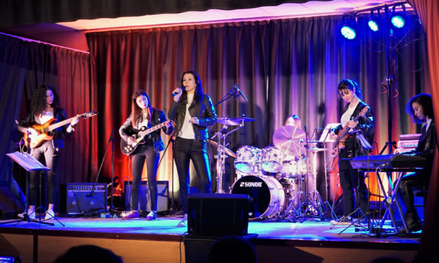 Concert de rock par l’ecole de musique de Petite Camargue.