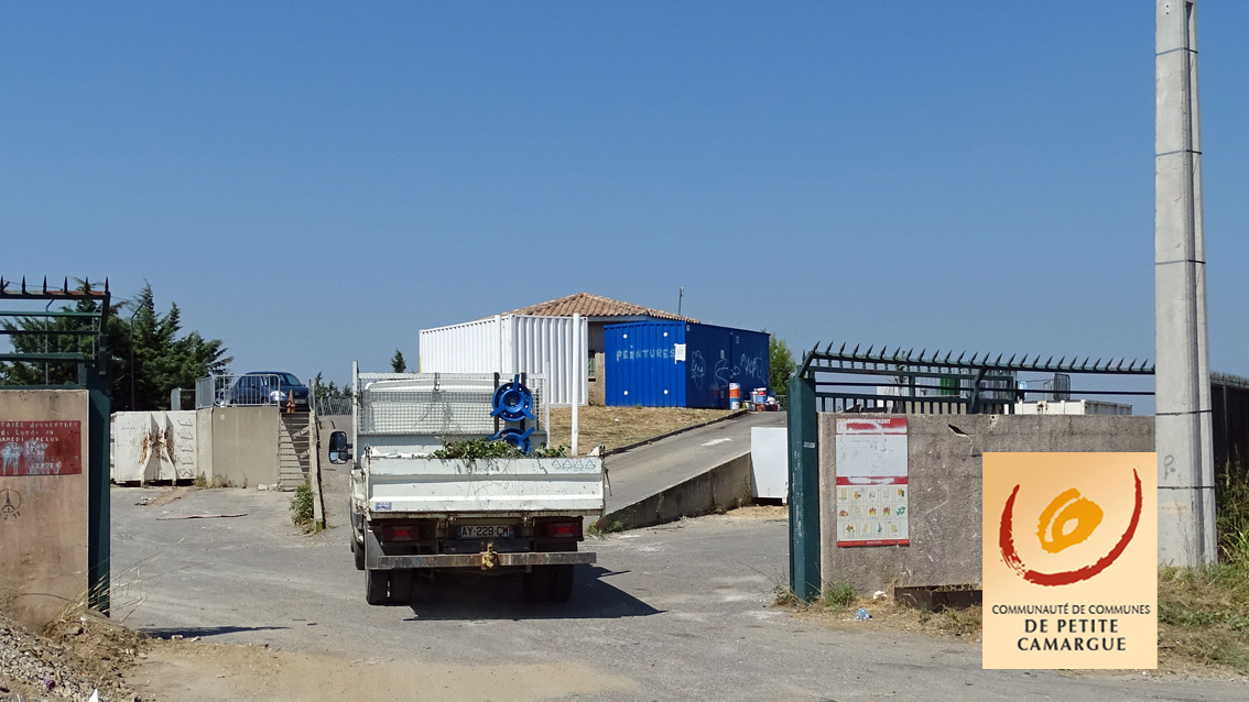DÉCHÈTERIES INTERCOMMUNALES OUVERTES AUX PROFESSIONNELS DE PETITE CAMARGUE