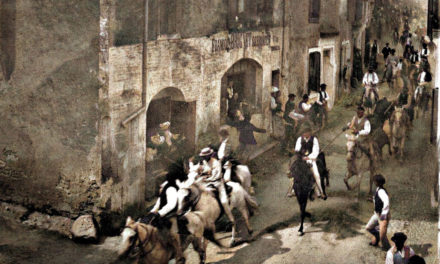 Une photo, une histoire : Abrivado à Beauvoisin.