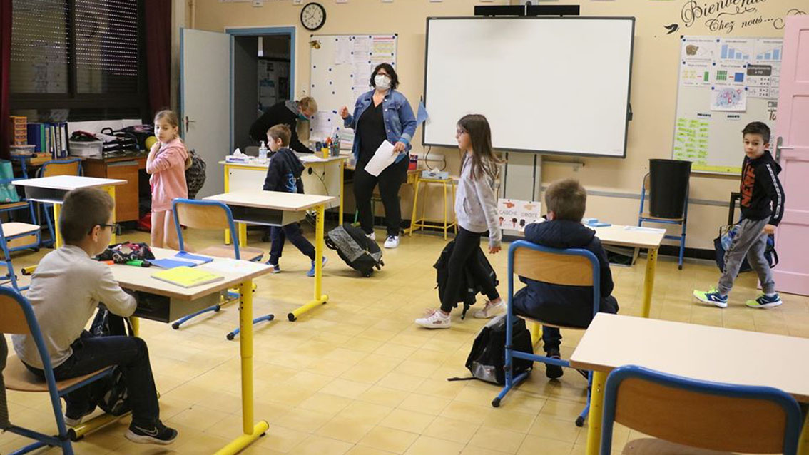 Reprise scolaire progressive à Vauvert