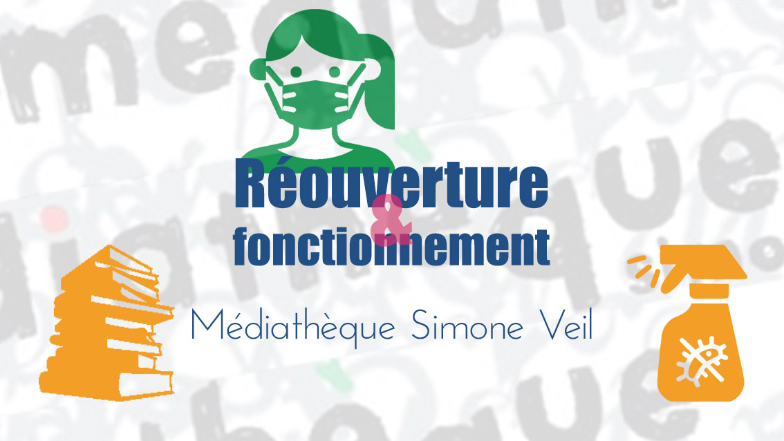 La médiathèque Simone Veil rouvre ses portes ce mardi